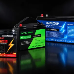 LiFePO4 12V 100Ah Акумулятор DATOUBOSS 1280Wh, 100A, з BMS платою. Аккамулятор, Аккумулятор LiFePO4 12.8V 100Ah батарея. Аккамуляторная батарея.