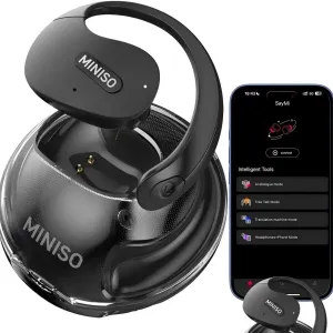 MINISO X15 PRO - Навушники з функцією перекладу в реальному часі, бездротові навушники-перекладачі