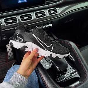 Мужские кроссовки Nike React Vision Black White & Premium. 40-45