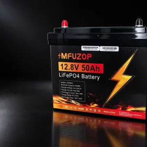LiFePO4 акумулятор Mfuzop POWER 12.8V 50Ah (≈640 Wh) з BMS — компактна батарея для RV та сонячних систем. Аккамулятор. В наявності 50, 100, 200, 300.