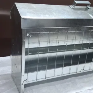 Бункерная кормушка годівниці кролі корм перепілки клітки заслонки кури