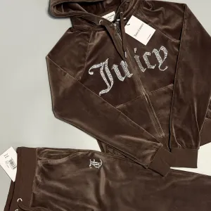 Велюровий костюм Juicy Couture новий оригінал з бірками Xs коричневий