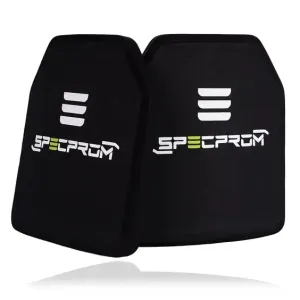 Керамічні бронеплити SPECPROM 6-го класу. Вага 2,8 кг. Розмір 25 на 30 см. Сертифіковані в лабораторії МО України, сертифікати надаємо.