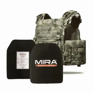 Бронежилет 6 клас по ДСТУ.  Бронеплити MIRA TACTICAL USA 2,6кг. та Плитоноска матеріал CORDURA 1000D, 4 швидкоскиди, кишені під балістику. Сертифікати
