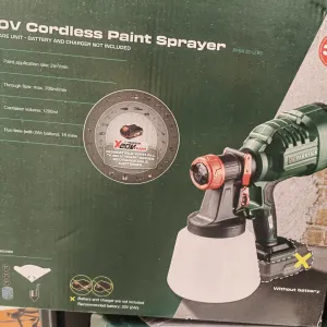 Акумуляторний краскопульт Parkside PFSA 20 B2/пульверизатор/фарбопульт