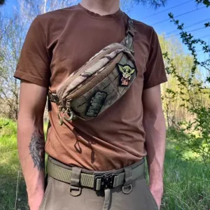 Бананка на пояс через плече Сумка тактична мультикам Cordura 1000D