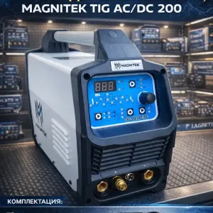 Аргонодуговая сварка MAGNITEK TIG 200 AC/DC | 2T/4T, HF, Pulse | Зварю