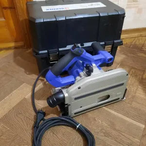 Чехія!!Прфесійна занурювальна дискова пила Berner BPS-59 E,1300вт,165мм(Dewalt) в кейсі