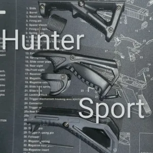 Руків'я на цівку перенесення вогню Magpul, рукоятка на цевье переноса огня Fab Defense для АК АР серії Sig Sauer Colt CZ Bren