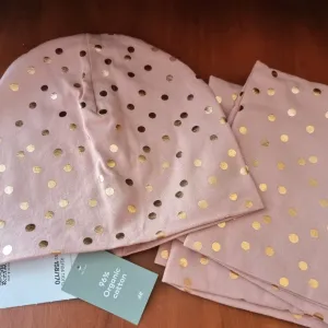 Комплект легка хлопкова шапка хомут H&M 134-152