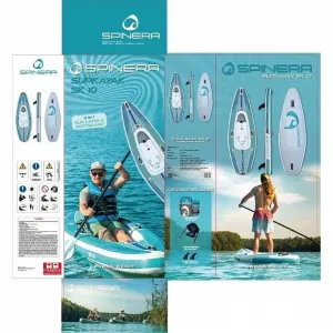 ХІТ 2в1 КАЯК САП DropStitch Spinera Sup Kayak SK 10'0 байдарка board SUP дошка 2 шари слоя доска надувна Stand Up Paddle board борд SUB SAP надувная
