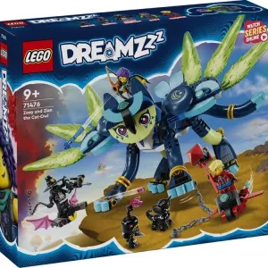 Новий Lego 71476 DreamZzz Zoey and Zian the Cat-Owl Зоуї та Зіан сова-кішка