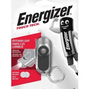 Фонарик-брелок ручной Energizer® 20лм с технологией Touch Tech , метал