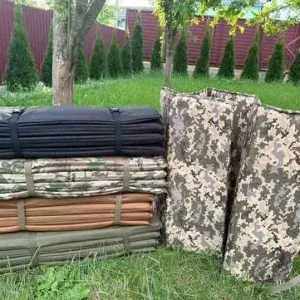 Каремат тактичний мультикам військовий гармошка 190/72/2 см коврик стрілецький