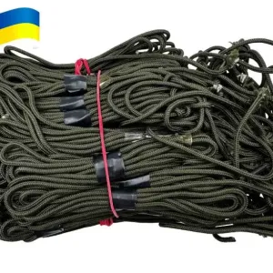 Антидронова штора сітка 6х3м для захисту Паракорд 5мм Зелений