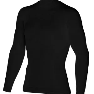 Чоловіча термофутболка з довгим рукавом Accapi Ergowool, Black