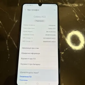 Samsung Galaxy A32 4/64 black(NFC)