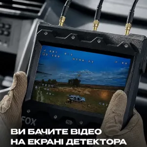 Детектор дронов FOX с видеоперехватом 1.2/3.3/5.8 ГГц.