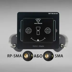 FPV антена Maple Wireless 2.4G 9dBi RPSMA/SMA патч Maple Wireless