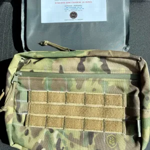 Сумка напашник з Балістичним Пакетом 1 чи 2клас захисту. Захист  паху. Сертифікати балістичних випробувань надаємо.