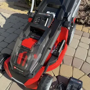 Газонокосарка акумуляторна безщіткова Einhell GE-CM 43 Li M Kit