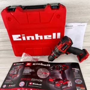 Шуруповерт-дрель ударный аккумуляторный Einhell TE-CD 18 бу 50n