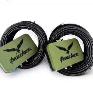 Aнтенна AVENGER 2.4G/5.2G/5.8G + Репитер с Кабелям RG-8 (4шт по 20m)