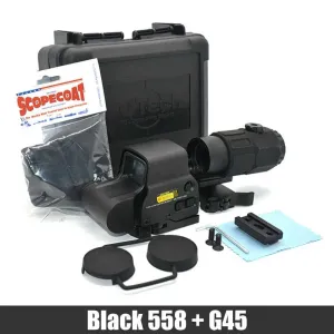Коллиматор EOTech 558 + 5х Магнифер EOTech G45 / прицел для АК, АР