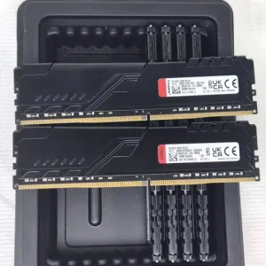 Оперативна пам’ять Kingston Fury DDR4-3200 32768 MB PC4-25600 (Kit of 2×16384) Beast Black (KF432C16BB1K2/32) Б.В