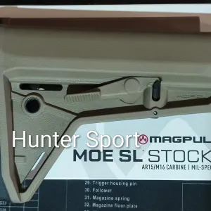 Приклад Magpul USA MOE SL Mil-Spec Без Труби, для АК АР серії Sig Sauer Colt Оригінал MAG347
