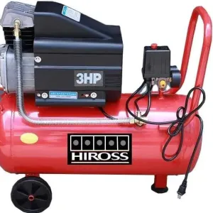 Компрессор HIROSS 3HP воздушный на 24 л масляной компресор