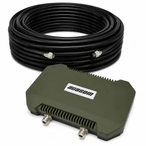КОМПЛЕКТ Антенна усилитель ROC-4 N-Type 2.4G/5.2G/5.8G+Кабель RG-8 20m