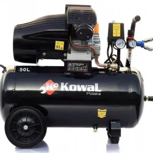 Компрессор KowaL : 3.2 кВт - 50 л. 2-поршневой масляний компресор