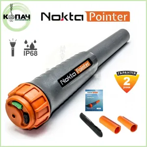 Пінпоінтер Nokta Pointer 18 кГц. Водонепроникний Новий Гарантія 2 роки