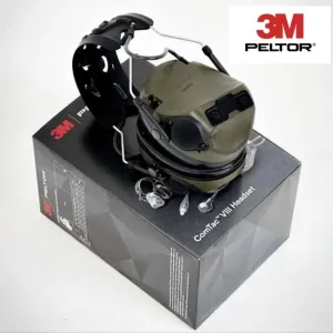Тактичні навушники військові 3M™ PELTOR™ ComTac VIII MT14H418A-02 GN
