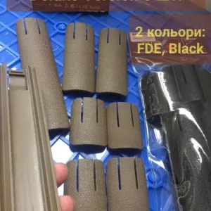 Накладки на Picatinny TangoDown | 6.25" Black Checkered |EG Lok LowPro