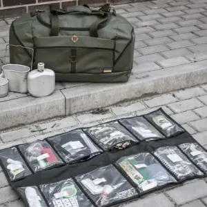 Сумка тривожна поліції зсу несесер тривожний фляга с котелком