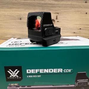 Коліматор Vortex Defender-CCW 6 MOA Пістолетний коліматорний приціл вортекс