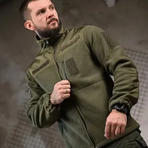 Тактична фліска TERMIT олива Фліска військова  Тактична флісова кофта  Армійська кофта  Фліска ЗСУ