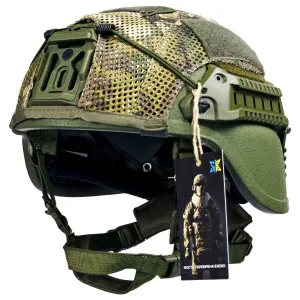 Кевларовий шолом Sestan-Busch Helmet BK-ACH-MC XL (З вухами)