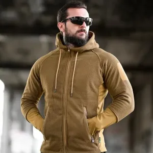 Тактичний флісовий светр Polar  7.62 Tactical кайот олива / чоловічий військовий светр / кофта тактична флісова койот / олива кофта тактична