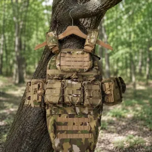 РОЗПРОДАЖ! плитоноска мультикам 4 точки cordura1000d, плитоноска мультикам