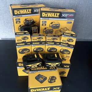 Акумулятори DeWalt 18V 4Ah (DCB182) 5Ah (DCB184)FLEXVOLT 54V 6Ah(DCB546) 9Ah (DCB547) Зарядні пристрої