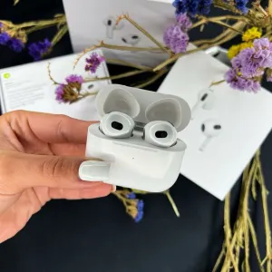 Навушники  АирПодс 3 HC with Wireless Charging Case (MME73CH/A) White  + чехол