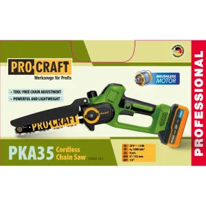 Акумуляторна пила PROCRAFT pka35