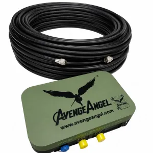 КОПЛЕКТ: Антенна AVENGER Booster 2.4G/5.2G/5.8G с кабелями RG-8 20m.