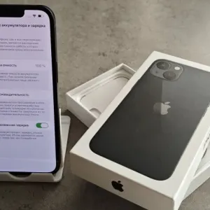 Apple iPhone 13 128 GB Midnight (АКБ 100%) ІДЕЛЬНИЙ СТАН| ГАРАНТІЯ