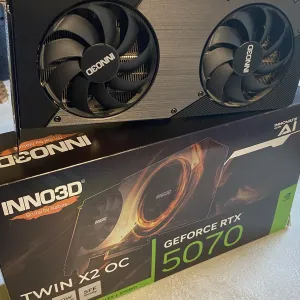 Відеокарта Inno3d RTX 5070 twin x2 OC 12 GB