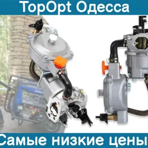 Газовий карбюратор редуктор для генераторів бензин газ 2-3.5kW пропан
