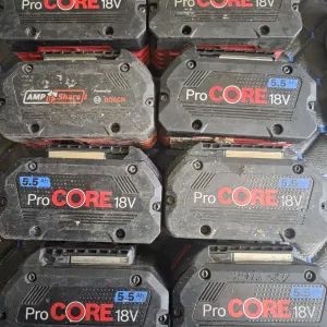 Bosch pro core 18v 5.5ah під ремонт ціна за 1шт